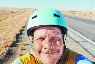 Przepedałuje przez Amerykę trzy razy 