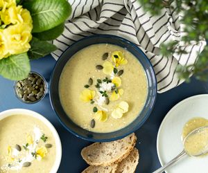 Łatwiutka zupa krem z mrożonych brokułów i kalafiorów - przepis dla opornych