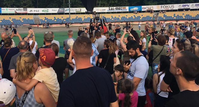 Fiesta balonowa na stadionie GKM-u Grudziądz