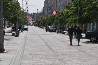 Ulica Sienkiewicza w Kielcach