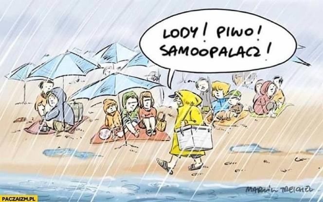 Wakacje rozpoczęte! Polacy ruszyli na plaże! Zobacz najlepsze MEMY!