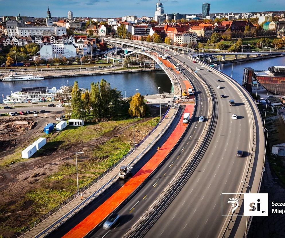 Remont Trasu Zamkowej - listopad 2025