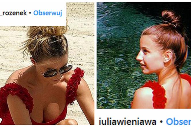 Małgorzata Rozenek i Julia Wieniawa 