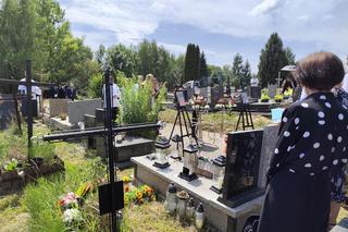 Pogrzeb zamordowanych przez syna Haliny i Huberta