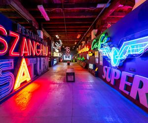 Neony z Muzeum Neonów w Warszawie