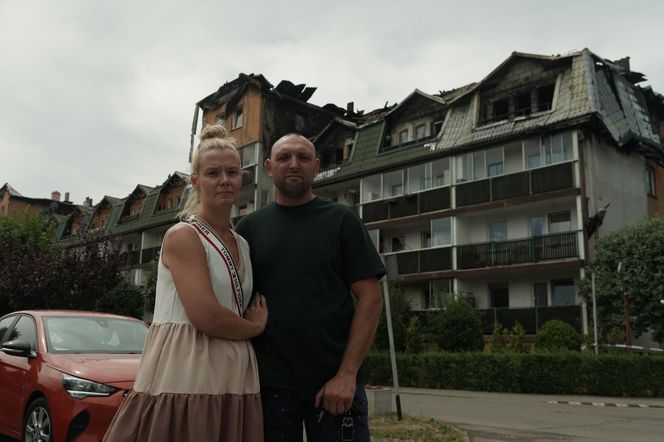 Pożar w Ząbkach zniszczył im życie. "Wyszliśmy, jak staliśmy"
