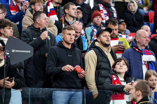 Kibice na meczu Górnik Zabrze - Legia Warszawa