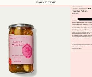 Pamela Anderson handluje ogórkami! Wielki sukces gwiazdy