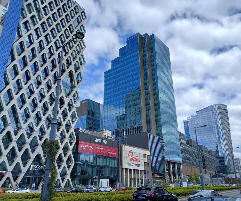 Studio A w Warszawie pod koniec budowy