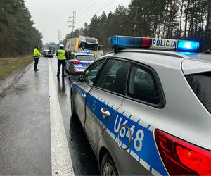 Huknął w tył hyundaia? Jego kierowca zginął po zderzeniu z tirem. Makabryczny wypadek