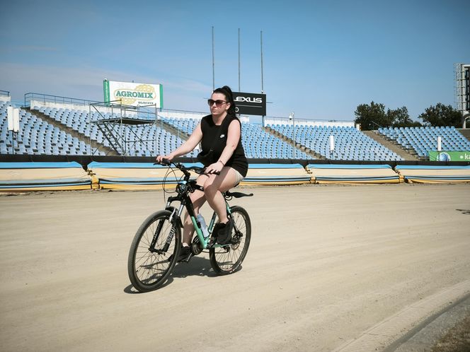Rowerowa stolica Polski na stadionie 