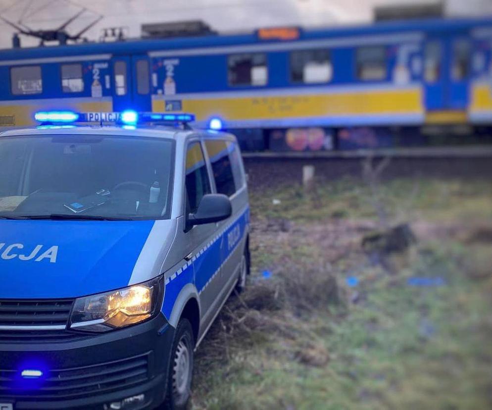 Tragedia w Zawierciu. 14-latek próbował przejść przez tory, potrącił go pociąg. Chłopiec nie żyje