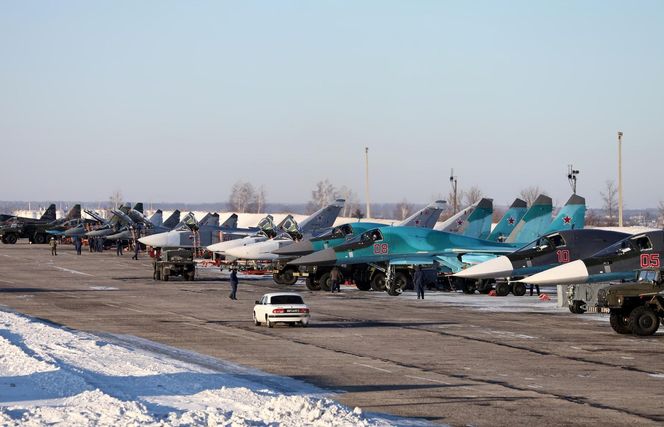 Rosyjskie bombowce Su-34