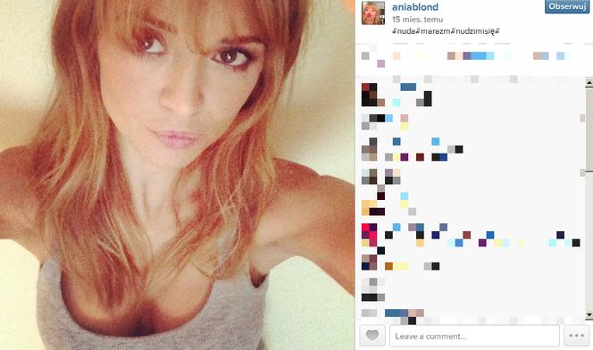 Anna Przybylska Instagram Facebook