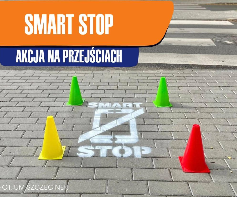 „Smart Stop” na pasach – nowa akcja w Szczecinku