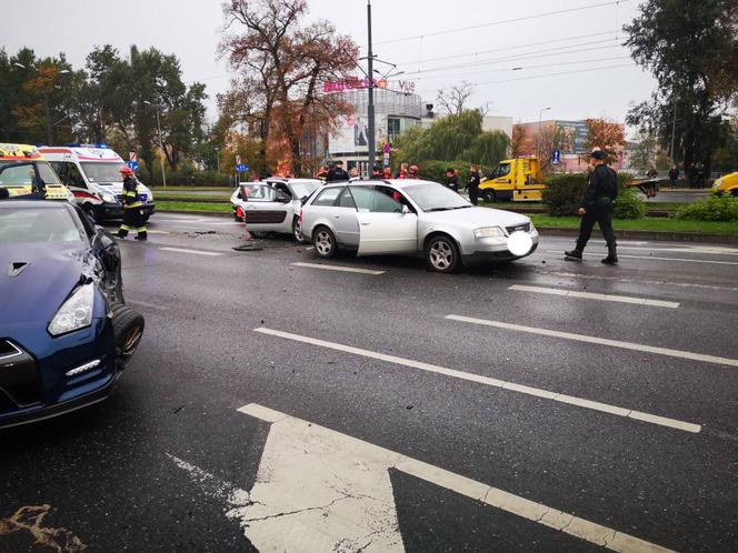 Wypadek na ul. Focha w Bydgoszczy! Wielu rannych! 