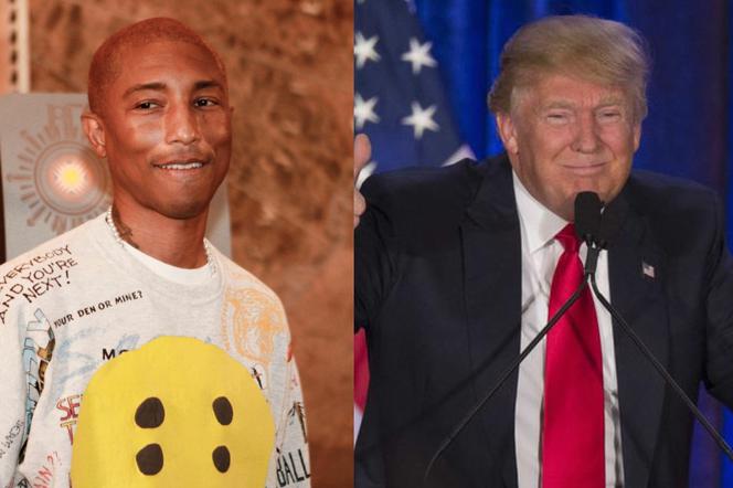 Pharrell Williams i Donald Trump
