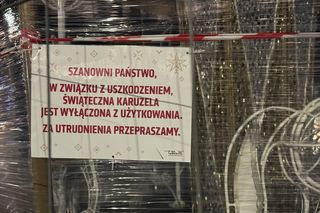 Karuzela na placu Litewskim w Lublinie wyłączona z użytku