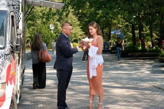 M jak miłość odc. 1834. Piotrek (Marcin Mroczek), Franka (Dominika Kachlik)