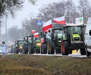 Protest rolników w Zbuczynie