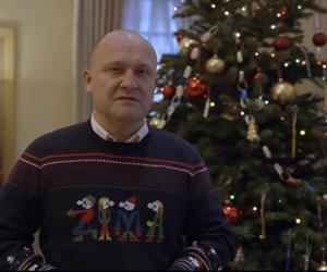 Świąteczny sweter prezydenta Szczecina w 2022 roku