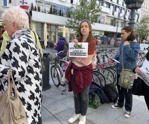 Wielki protest pod urzędem miasta w Łodzi. Broń lasów Lublinka