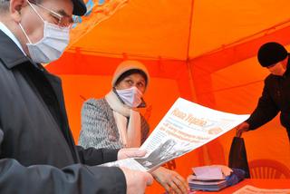 Ukraina walczy z epidemią grypy