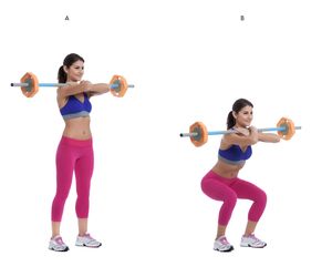 Przysiady ze sztangą - prawidłowa technika i obciążenie