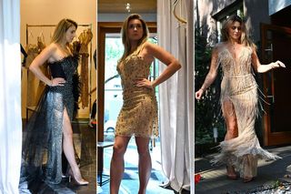 Blask cekinów, frędzle i nogi do nieba! Kajra wybiera kreację na roztańczoną imprezę! Która lepsza?