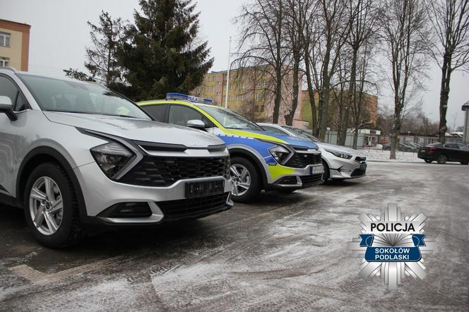 Nowe auta dla sokołowskiej policji