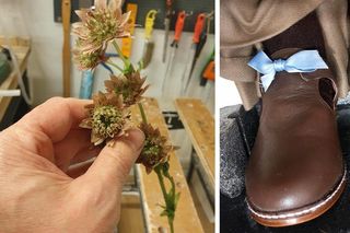 Wampirka z Pnia jak żywa. Zobaczymy całą postać! Oscar Nilsson stworzył ją z detalami. Ma niebieskie kokardki na skórzanych butach! 