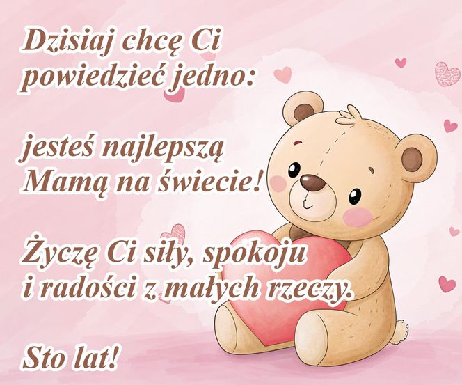 Kartka dla mamy na Dzień Matki