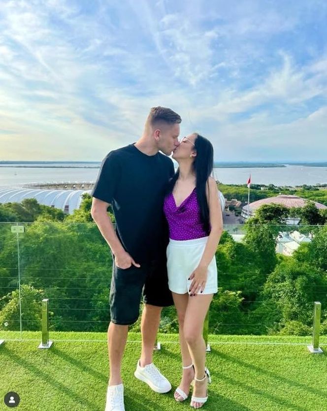 Alexandre Zurawski i jego żona Maite Gomes