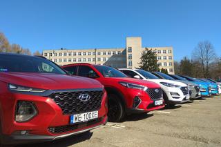 Hyundai wspiera medyków w walce z koronawirusem. Przekazał samochody szpitalowi MSWiA 