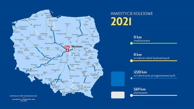 Rozbudowa sieci kolejowej w Polsce. Lata 2020-2034