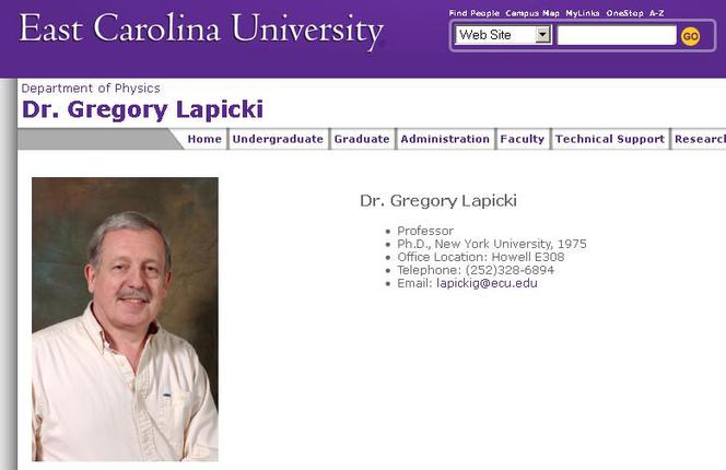 Grzegorz Łapicki, Gregory Lapicki, syn Andrzeja Łapickiego