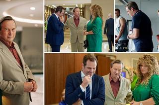 Przyjaciółki 24 sezon. Tadeusz Żurek (Piotr Cyrwus), Wiktor (Paweł Deląg), Patrycja (Joanna Liszowska)