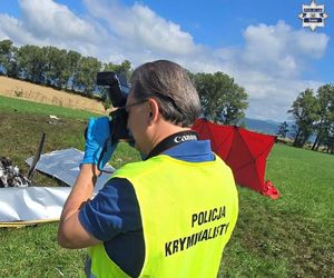 Katastrofa lotnicza pod Żywcem. Nie żyją dwie osoby
