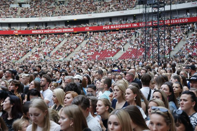 Koncert Jennifer Lopez w Warszawie (25.07.2025) - część pierwsza. Organizatorem koncertu jest Prestige MJM