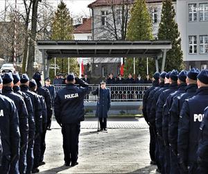 Śląska Policja przyjęła 84 policjantów. Wśród nich jest 15 kobiet