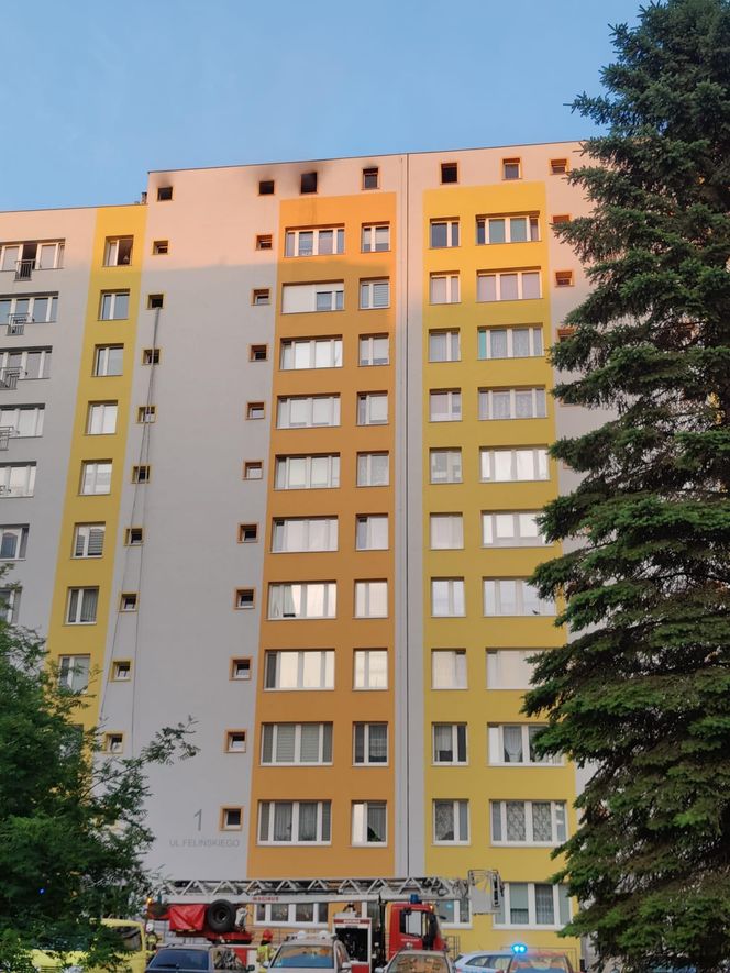 Wybuch gazu w bloku w Bytomiu