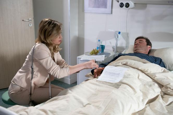 Na Wspólnej, odcinek 2752, Roma (Julia Kamińska), Maciej (Rafał Sisicki)