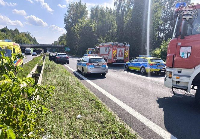 Kolizja w Dąbrowie Górniczej