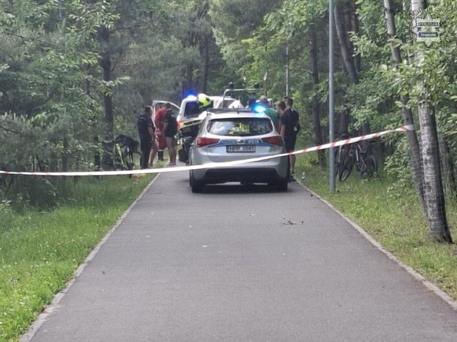 Tragedia nad zalewem Sosina w Jaworznie. Nie żyje 36-latka