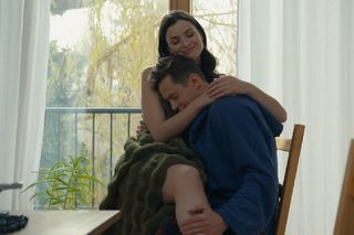 Barwy szczęścia, odcinek 3162. Weronika (Maria Świłpa), Błażej (Piotr Ligienza)