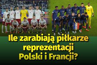 Ile zarabiają reprezentacji Polski i Francji? Sprawdź porównanie!