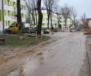 Parking na osiedlu Wieczorka