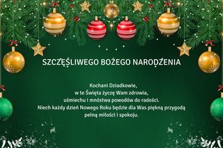 Życzenia na Boże Narodzenie