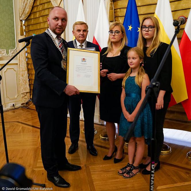 Paweł Adamowicz Honorowym Obywatelem Białegostoku
