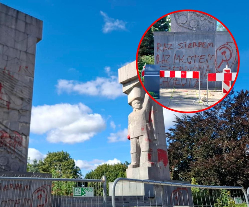 Szubienice w Olsztynie znów zniszczone. Sprawcy powinni wstydzić się za wandalizm i... ortografię!